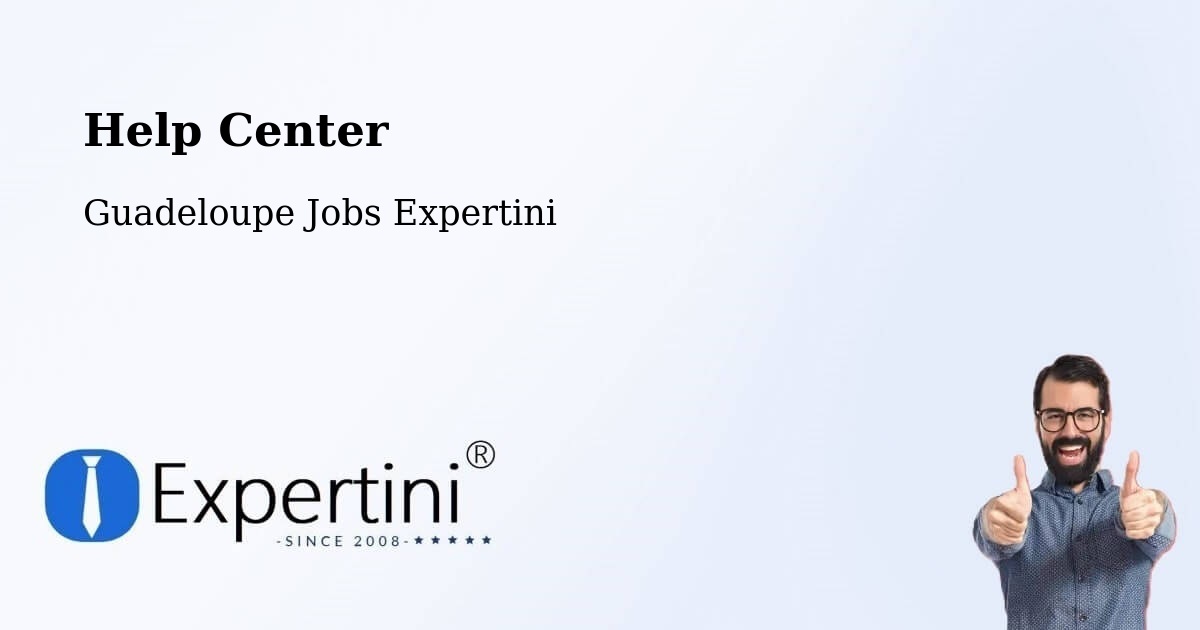 Help Center – Pasquereau - Guadeloupe Jobs Expertini